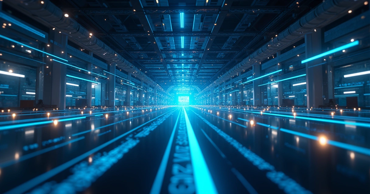 Ilustração ultra detalhada de ambiente corporativo com camadas de proteção digital e cadeados holográficos representando o conceito Zero Trust